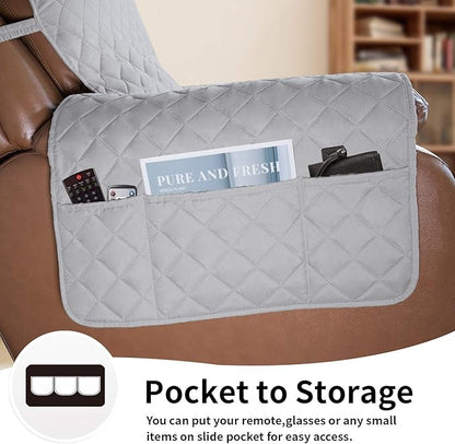 Easy-Going Oversized Recliner Cover Reversible Couch Cover Sofa Cover - Image 3