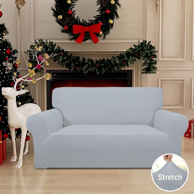 Easy-Going Stretch Loveseat Slipcover 1-Piece Sofa Cover Furniture Protector - Image 2