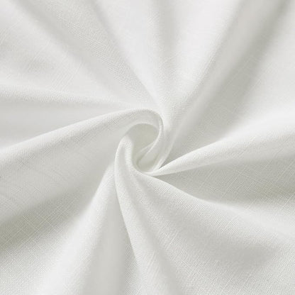 Off White Linen Curtains 80 inches Long - Image 6