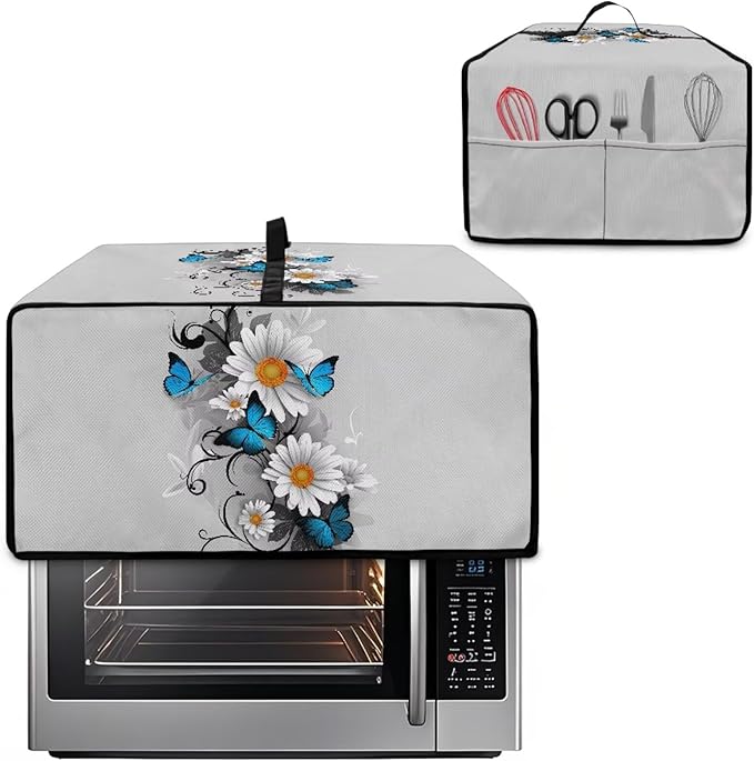 Toaster Oven Cover Dust-Proof Countertop Convection Oven Cover Protective Smart - Image 2