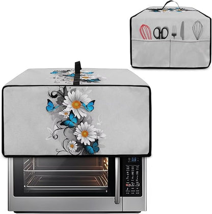 Toaster Oven Cover Dust-Proof Countertop Convection Oven Cover Protective Smart - Image 2
