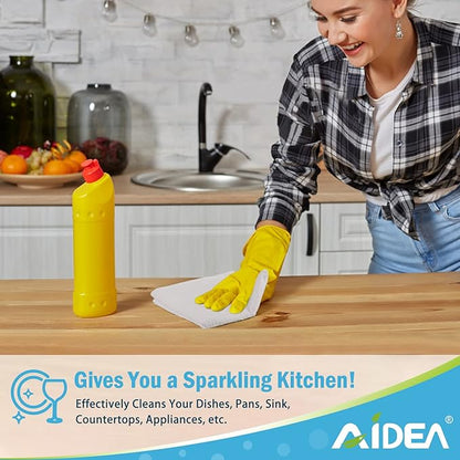 AIDEA Microfiber Cleaning Cloth White, Absorbent Lint Free Rags, Scratch Free - Image 5