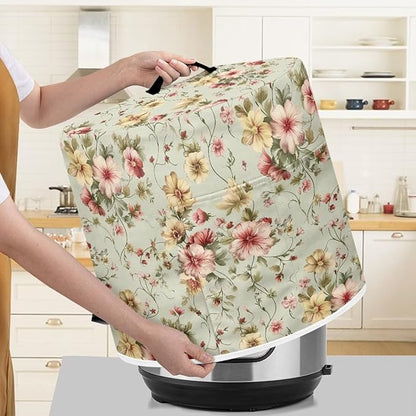 Floral Air Fryer Cover Washable Dust Cover - Image 4