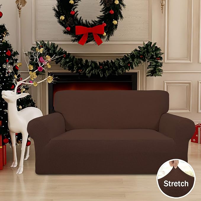 Easy-Going Stretch Loveseat Slipcover 1-Piece Sofa Cover Furniture Protector - Image 2