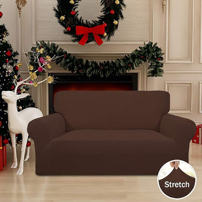 Easy-Going Stretch Loveseat Slipcover 1-Piece Sofa Cover Furniture Protector - Image 2