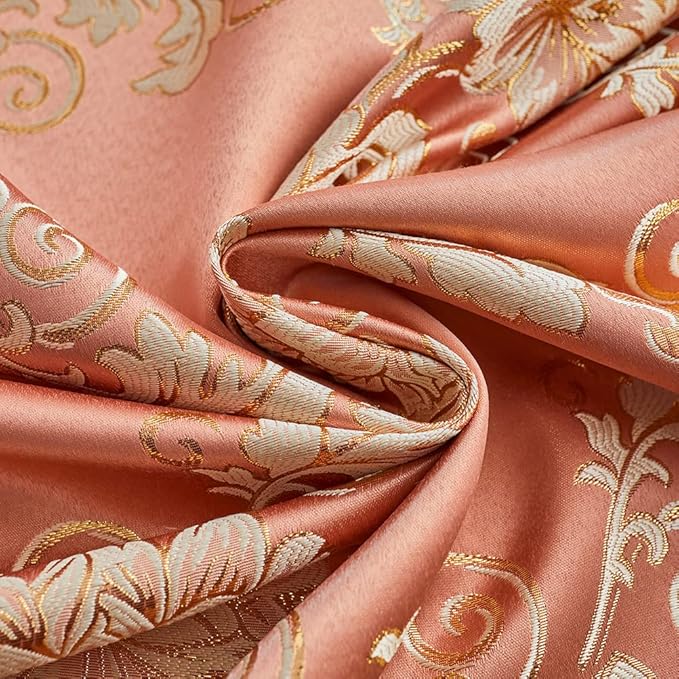 ELKCA European Style Jacquard Single Swag Waterfall Valance - Image 4