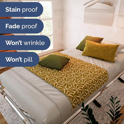 Cot Sheet Set 30” x 75” – 4 Piece Cot Size Narrow Twin Mattress Sheets – Ideal - Image 8