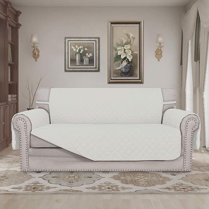 Easy-Going Sofa Slipcover Reversible Loveseat Sofa Cover Couch Cover - Image 2