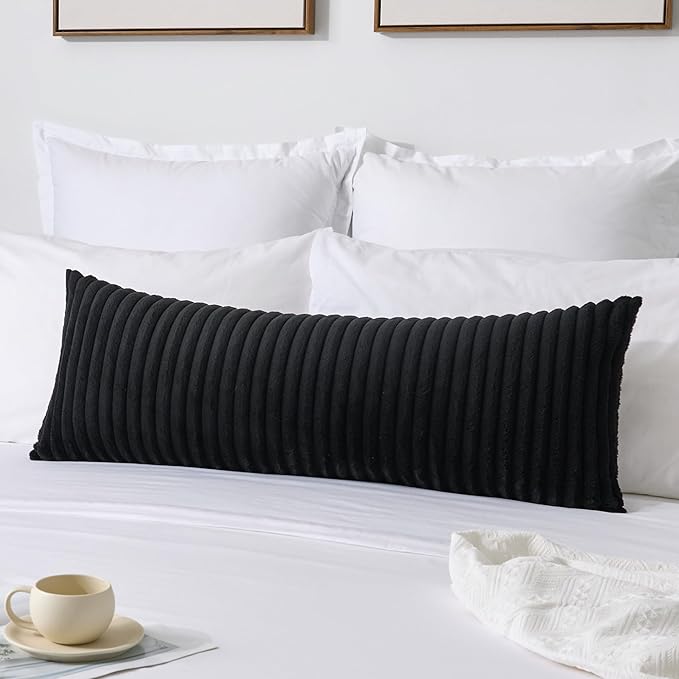 Kevin Textile Soft Plush 14x36 Inch Long Lumbar Pillow Cover 1 Pack, Luxury - Image 4