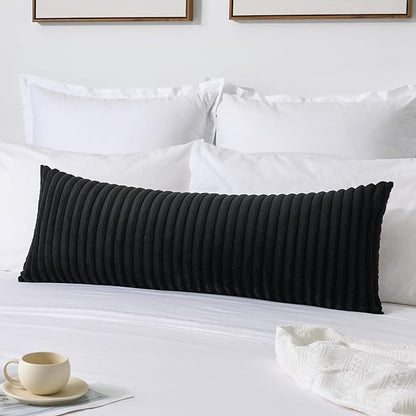 Kevin Textile Soft Plush 14x36 Inch Long Lumbar Pillow Cover 1 Pack, Luxury - Image 4