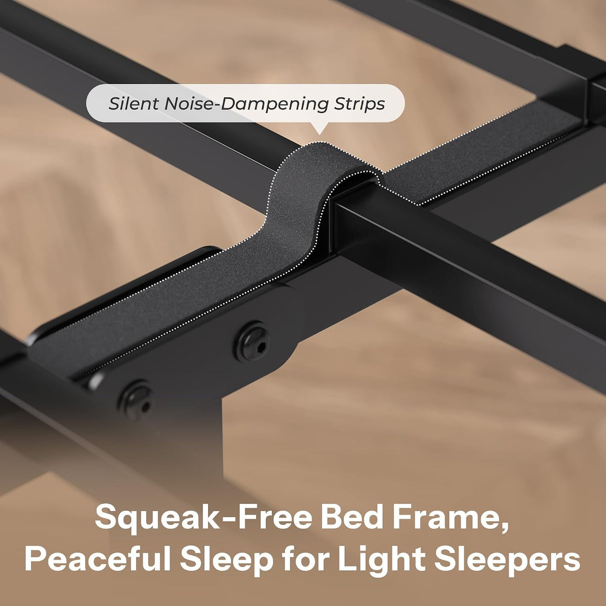 fluest queen bed frame with headboard and footboard, package contents