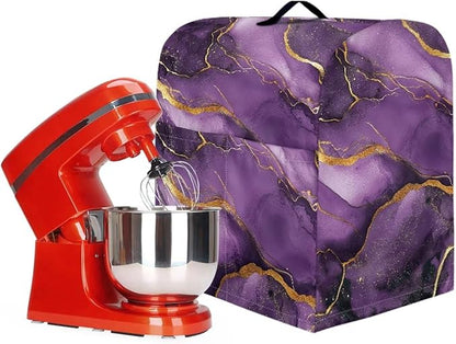 Stand Mixer Covers Protector Purple Marble Design Mixer Dust Covers Protector - Image 3