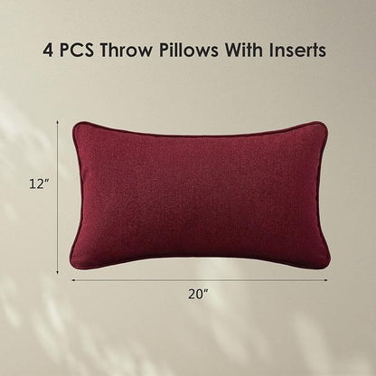 Sunbrella Decorative Outdoor Water Repellent Throw Pillows - Image 8