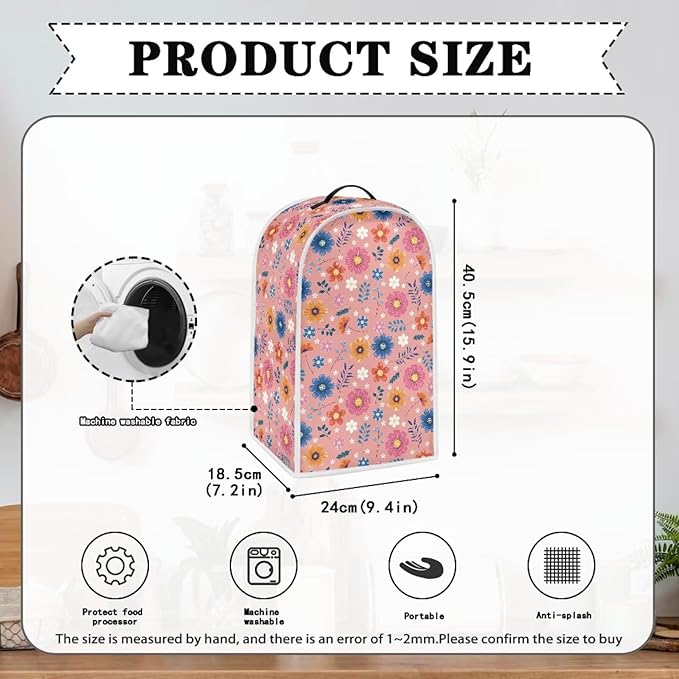 Blender Dust Cover Stand Mixer or Coffee Maker Appliance Cover, Anti - Image 6