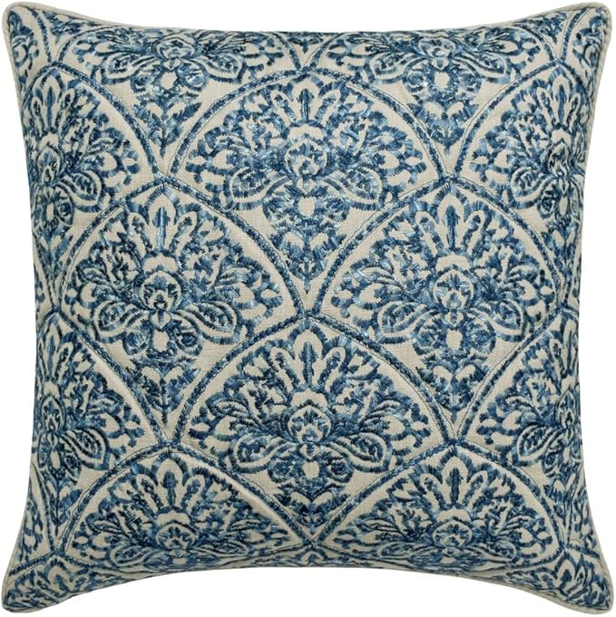 The HomeCentric King/Queen/Twin Blue Decorative Queen 74"x18" Bed Runner - Image 5