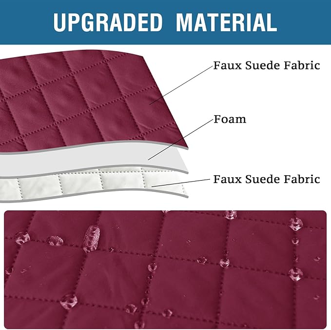 2 Pack Water Resistant Armrest Covers - Image 4