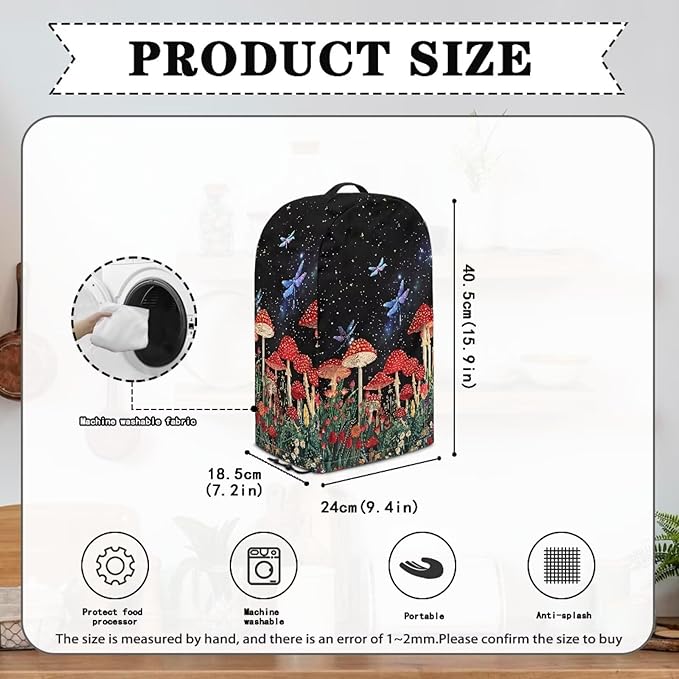 Mushroom Dragonfly Blender Covers - Image 6