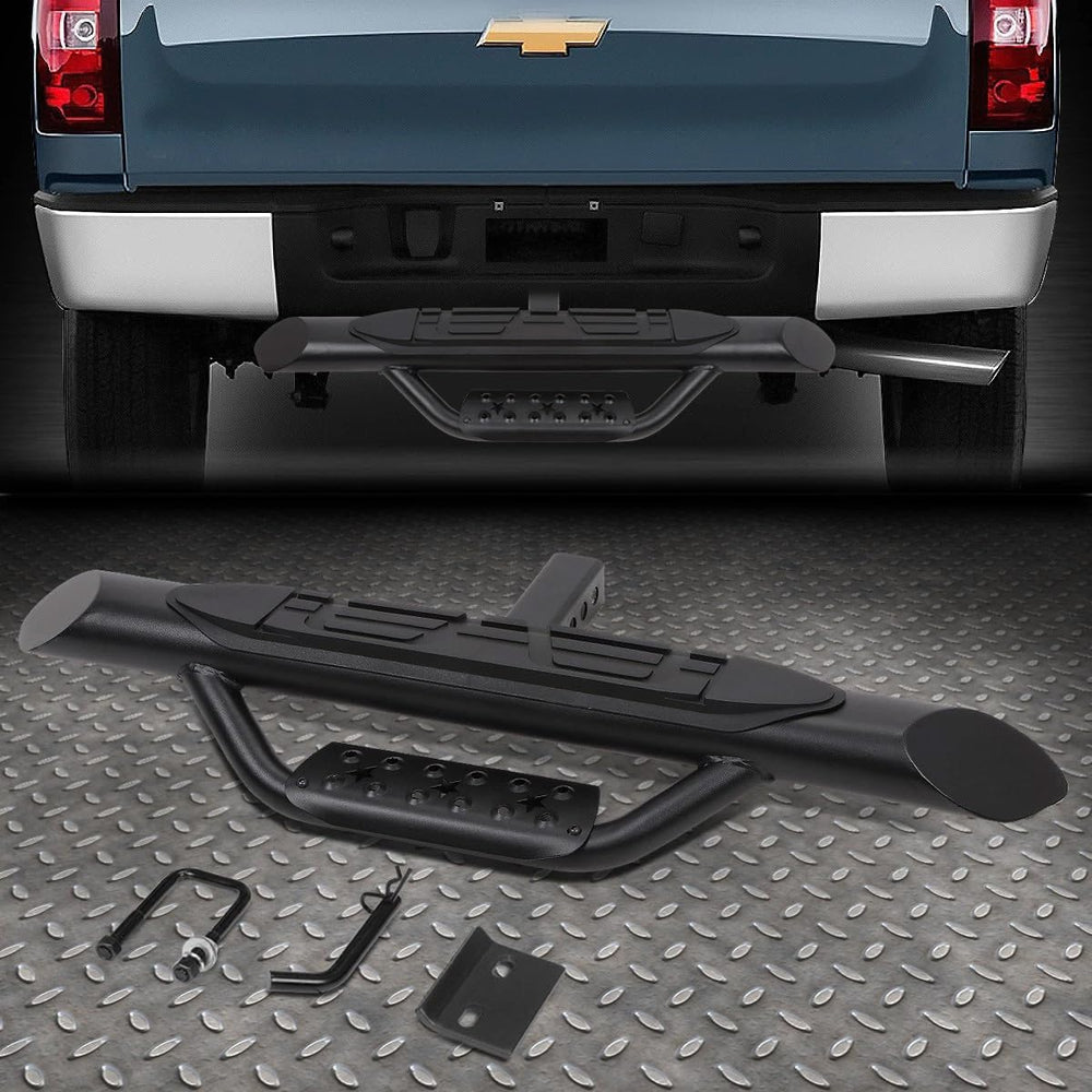 PM PERFORMOTOR Universal Truck Trailer Tow Hitch Step Fits 2" Receiver,R...