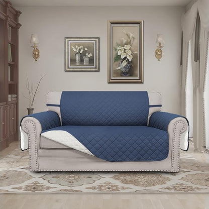 Easy-Going Reversible Loveseat Couch Cover - Image 2
