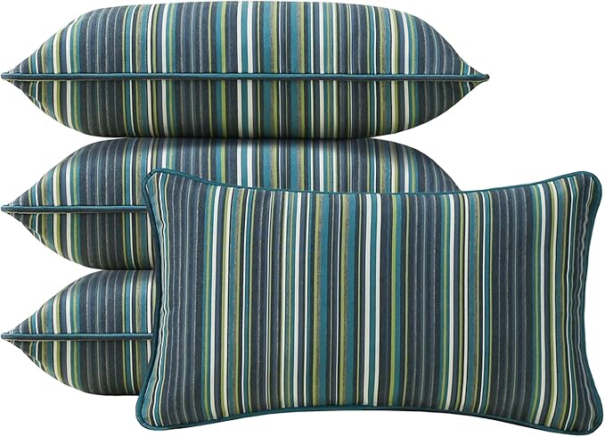 Sunbrella Decorative Outdoor Water Repellent Throw Pillows by Unimatta