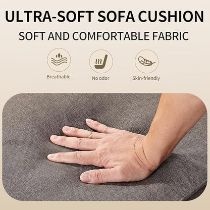 46x18 Outdoor High Back Chair Cushions | Waterproof & UV-Resistant Patio - Image 6