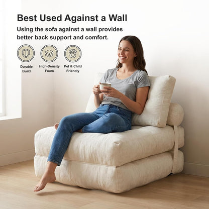 · redearth · boneless folding sofa bed floor, package contents