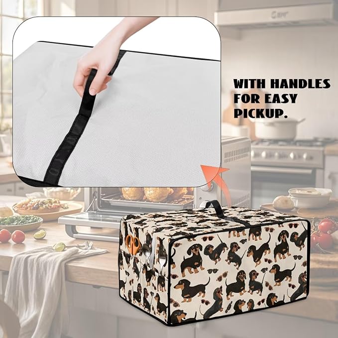 Air Fryer Toaster Oven Dust Cover Protective Microwave Oven Cover - Image 4