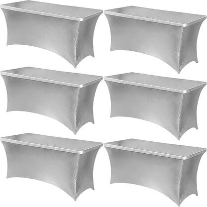 Obstal 6 Pack Stretch Spandex Table Covers by Obstal
