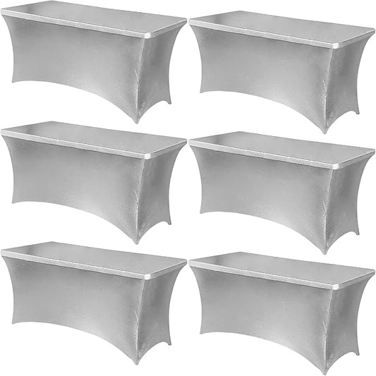Obstal 6 Pack Stretch Spandex Table Covers by Obstal