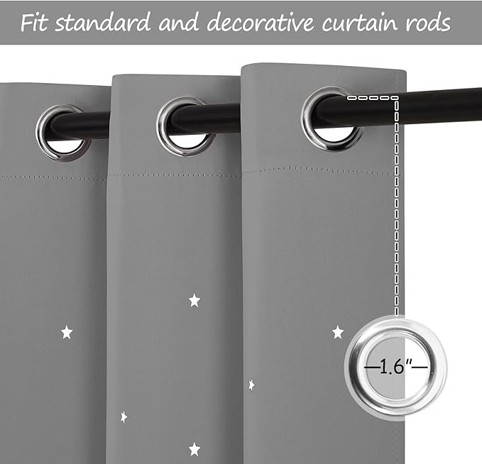 NICETOWN Kids Blackout Curtains - Image 4