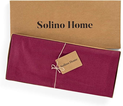 Solino Home Linen Table Runner 120 Inches Long - Image 5