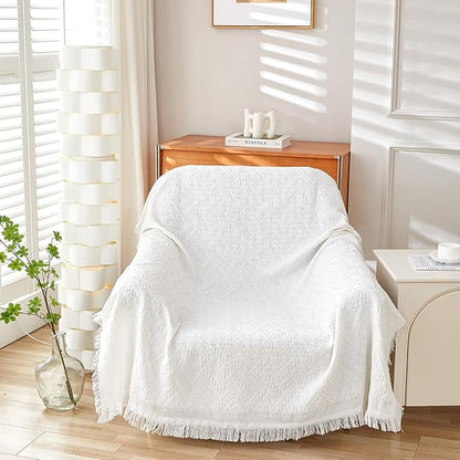 AIVIA Armless Loveseat Cover Sheet Blanket, Anti Slip Throw Cushion Covers by AIVIAChairCouchSofaCoverThrowBlanket