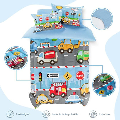 Transportation Kids Bedding Set - Image 2