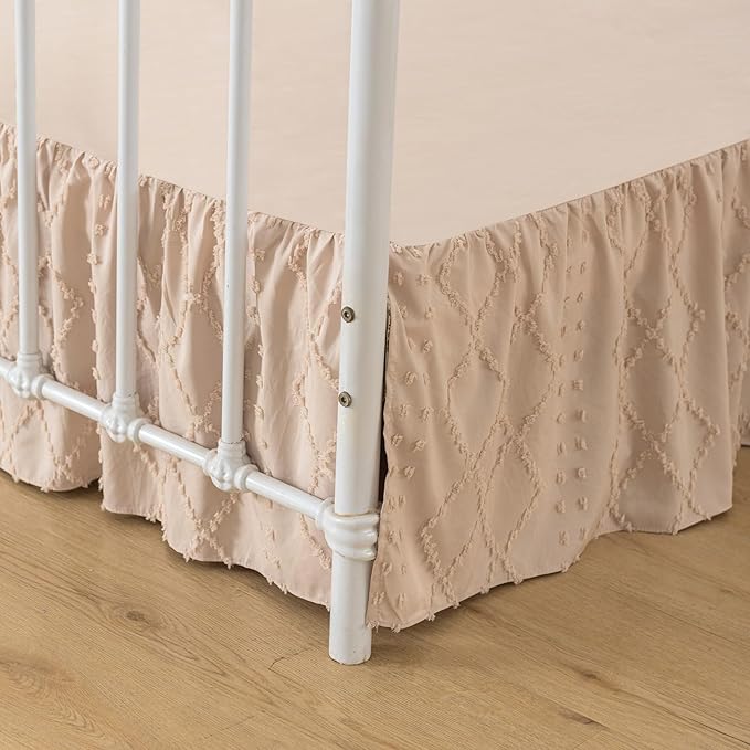 Bed Skirt Queen Size Ruffled Bed Skirt by TSUTOMI