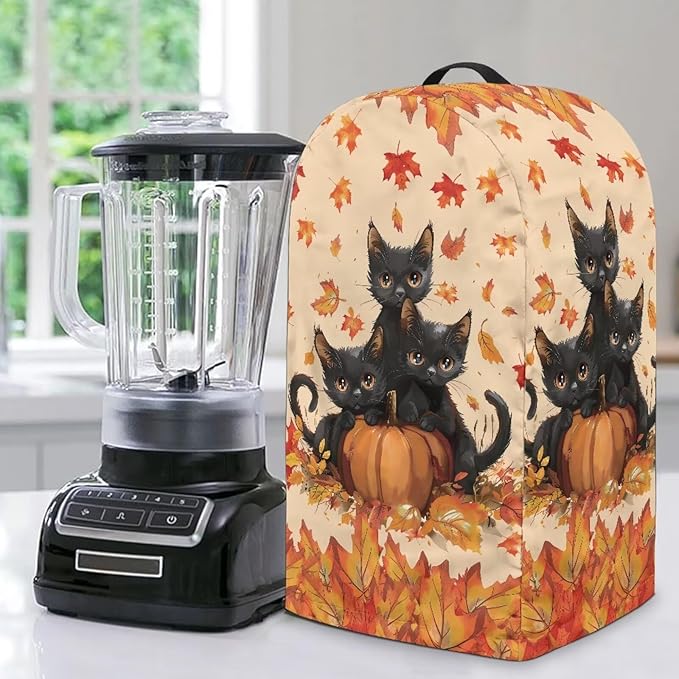 Pumpkins Black Cats Kitchen Blender Dust Cover Food Processor Dust Protection by Unknown