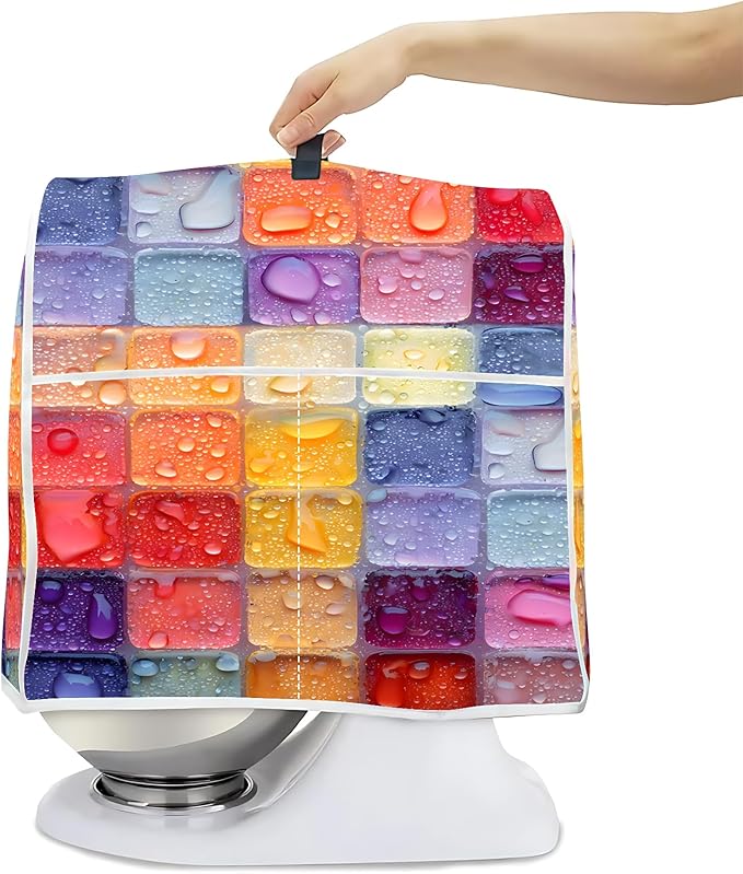 Mixer Dust Cover for 6-8 Qt Stand Mixer, Cloth Cover by BVBOX