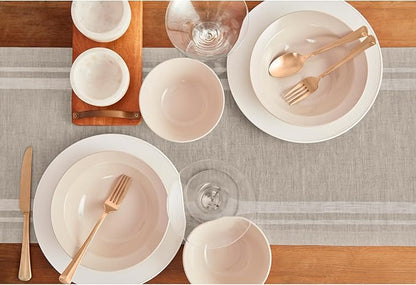 Solino Home Striped Linen Table Runner 36 Inches - Image 3