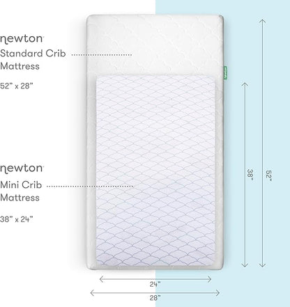 Newton Baby MINI CRIB Fitted Sheets | Organic Muslin Cotton, Breathable Soft - Image 2