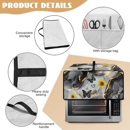 Convection Oven Cover Countertop Appliance Covers Stain-resistant Microwave - Image 5
