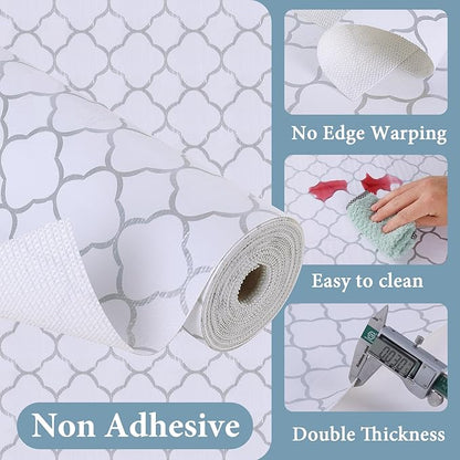 Shelf Drawer Liners for Kitchen Cabinets Non Adhesive Drawer Liner Thickened - Image 3