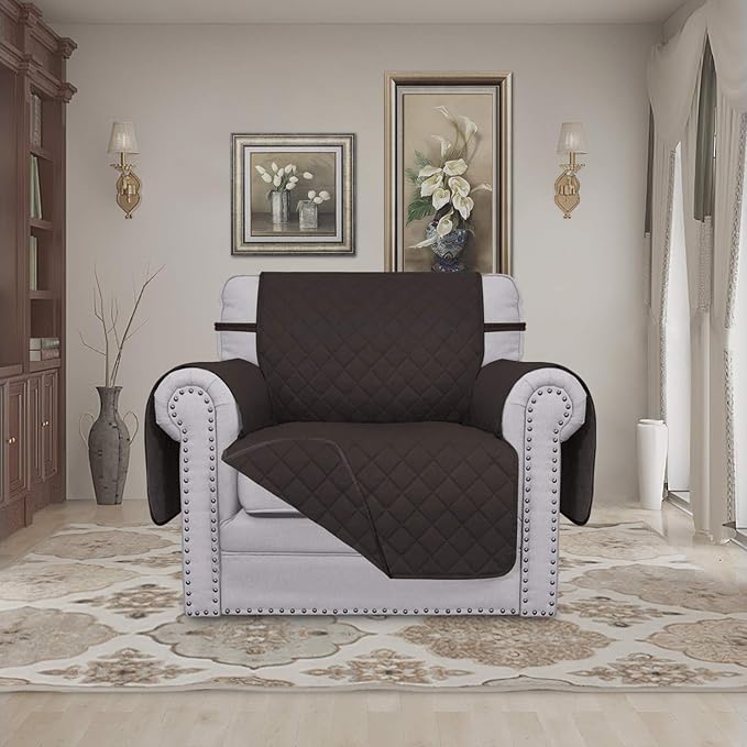 Easy-Going Chair Sofa Slipcover Reversible Sofa Cover Water Resistant Couch - Image 2