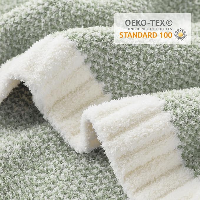 Snuggle Sac Heather Sage Green Blanket - Image 4