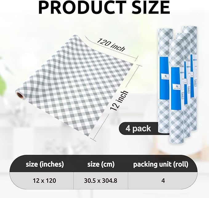 RAY STAR 12X120 Inch Shelf Liner - Image 5