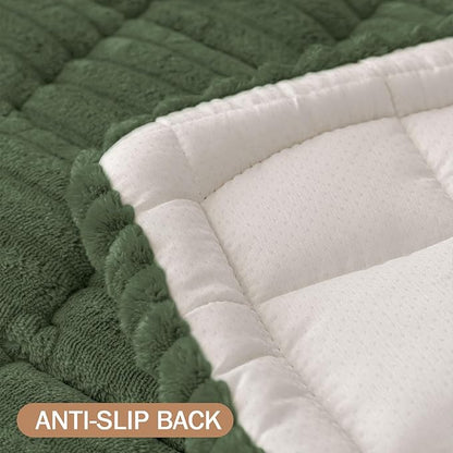 Smiry Couch Cover for Dogs Washable, Non Slip Fuzzy Pet Couch Covers for 3 - Image 8