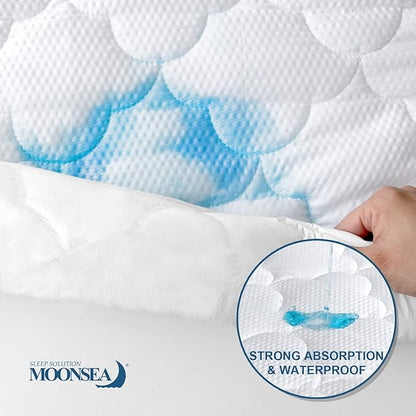 Toddler Travel Kids Air Mattress Protector Waterproof, Compatible - Image 4