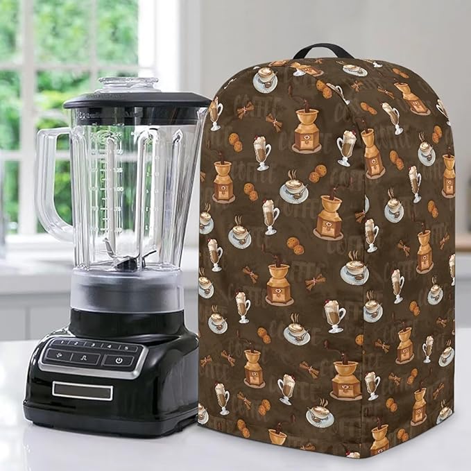 Brown Coffee Grinders Blender Cover Dust Cover Appliance Dust Cover by Unknown