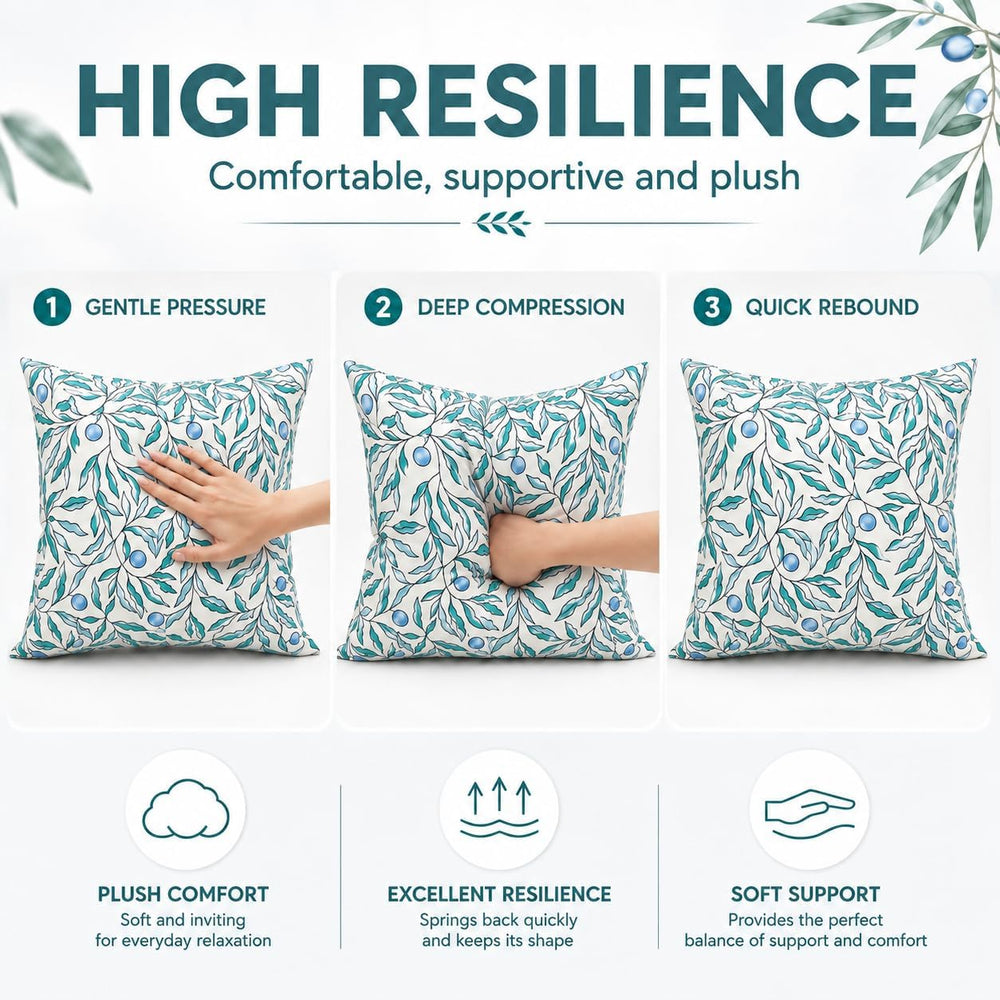 Outdoor/Indoor Decorative Throw Pillows 18×18 Inch