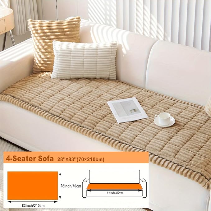 ZQFFB Pet Couch Cover Dogs Washable Non-Slip Couch Protector Pet Friendly Dog - Image 6