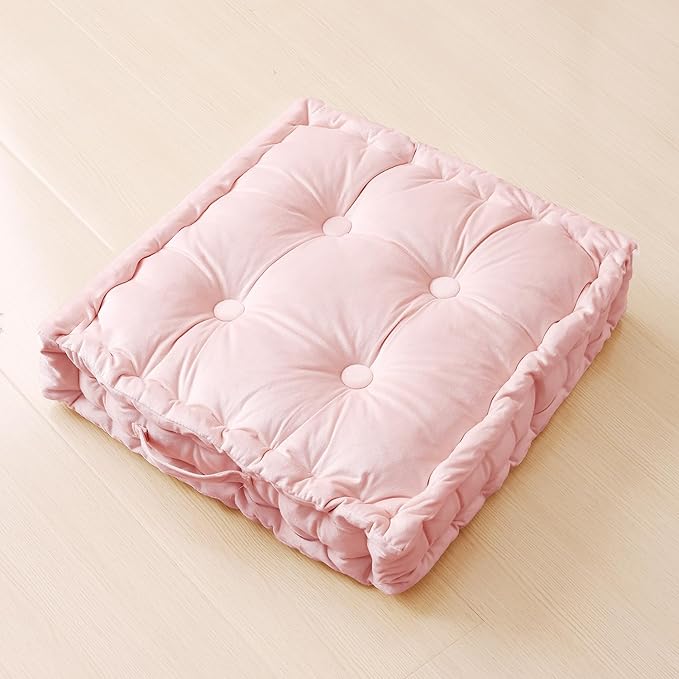 Square Floor Pillows, Large Floor Cushion by Unknown