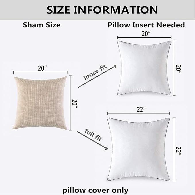 Kevin Textile Decoration Supersoft Linen Cushion Covers Square Throw Pillows - Image 6